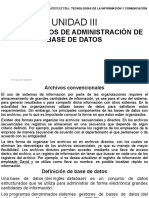 Fundamentos de Administración de Base de Datos