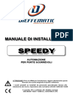 Speedy: Automazione Per Porte Scorrevoli