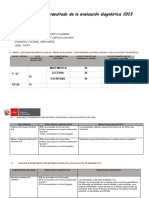 Informe Sobre Resultado de La Evaluación Diagnóstica 2023