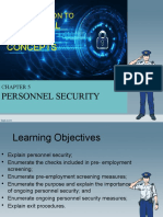 Chapter 5 Personnel Security