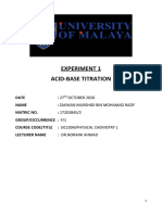 Lab Report Experiment 1