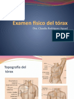 Examen Físico Del Tórax