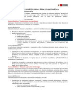 Procesos Didacticos en MATEMATICA