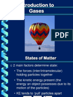 Intro To Gases and Gas Laws