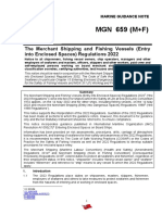 Entry Into Enclosed Spaces New Regulations MGN 659 M+F MCA 2022