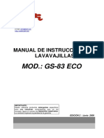 Manual de Instrucciones Lavavajillas