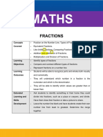 6th Maths Fractions