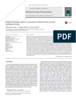 Davranche Et Al 2013. Mapping Flooding Regimes in Camargue Wetlands Using Seasonal Multispectral Data