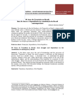 30 Anos Da Transicao No Brasil Luta de C