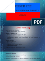 Lecture 1-Electrical Elements - Series & Parallel Circuits.