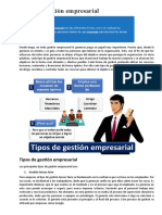 Tipos de Gestión Empresarial