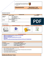 Y10 ICT Revision Checklist Mock Term3