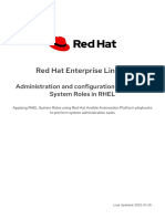 RHEL 8.5 - Administration and Configuration Tasks Using System Roles