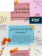 Ciclo de Vida de Los Documentos