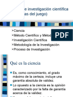 Tesis I Ciencia Investigacion Cientifica y Metodologica