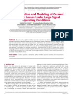 Characterization and Modeling of Ceramic Capacitor Losses Under Large Signal Operating Conditions