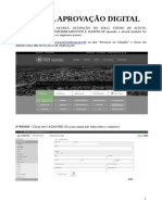 Manual Aprovação Digital