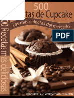 Las Mejores 500 Recetas de Cupcake