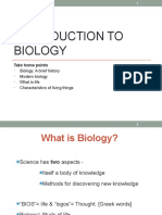 Lec-1 and 2 - Introduction To Biology and Life