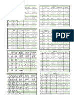 Second Sem Sched