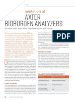 PE - JanFeb21 - GMP Implementation of Online Water Bioburden Analyzers