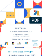 Presentación Actualización Curricular-2023 Primaria 11y 12 de Mayo