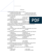 Petrology Questionnaires