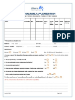 Alliance Application Form - DXB & NE