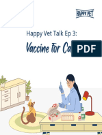 Happy Vet Talk Ep 3 - Vaccine For Cats