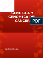 Genética y Genómica Del Cáncer