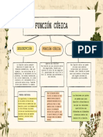 Mapa Conceptual Cuadro Sinóptico Poema Vintage Beige