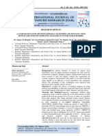 A Comparative Study Between Epidural Nalbuphine and Fentanyl With Bupivacaine For Post Operative Analgesia in Lower Limb Surgeries