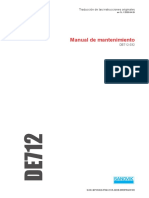 DE712-032 Maintenance Manual 1 Sandvik-Pdf es-CL