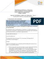 I. A LA EMPRESA 28 MAYO Guia de Actividades y Rúbrica de Evaluación - Fase 4 - Sustentación Informe y Propuesta Estratégica