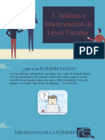 Tema 3 - Análisis e Interpretación de Leyes Fiscales.