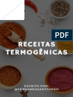 Receitas Termogênicas