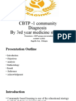 CBTP Diagnosis