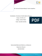 Fase 3 Estudio de Teorías Del Aprendizaje-Teoria Congnitiva-Camila Quiroz Barrera