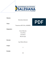 Tareas Transistores ElectrÃ Nica Industrial