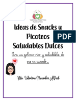 Guã - A Ideas de Picoteos Saludables Dulces