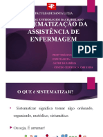 Sistematização Da Assistência de Enfermagem