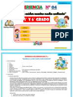 4.EXPERIENCIA DE APRENDIZAJE V CICLO-Ayudemos A Cuidar Nuestro Medio Ambiente.