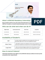 APSCHE Internships User Manual