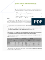 Problemas - Destilación Multicomponent