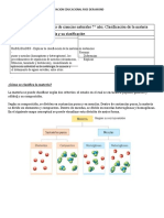 Guía de Ciencias - Clasificación-de-la-materia-Septimo-Básico