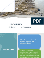 FLOODING - PPTX 6TH FORM - Unit 1