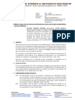 Escrito de Ampliacion de Denuncia e Impulso Procesal PDF