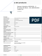 Sensores Inductivos y Capacitivos XS y XT - XS618B1MAL2