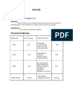 Sowmya Resume