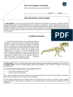 Guía N°6 Identificar La Idea Principal y Secundaria de Un Texto Informativo